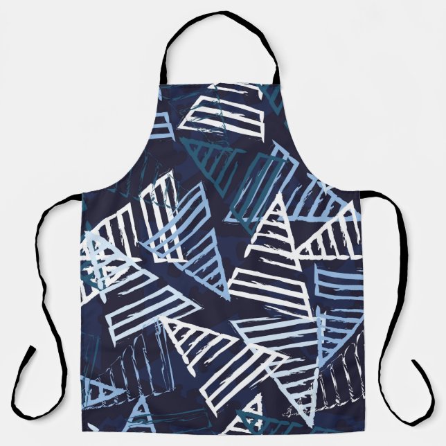 Abstract sport seamless pattern. Creative sport vi Apron (Front)