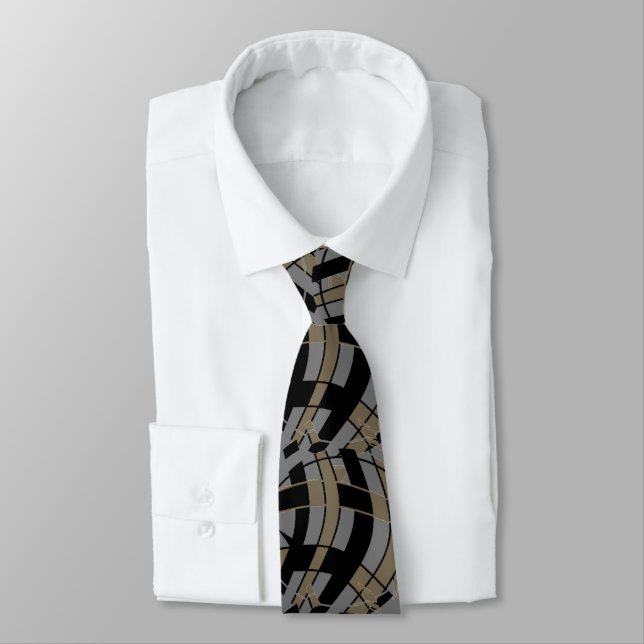 Abstract Sports Tie (Tied)