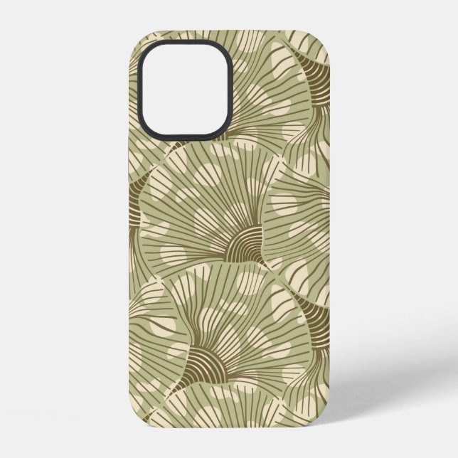 Abstract spotty plants seamless pattern. pattern,l iPhone case (Back)