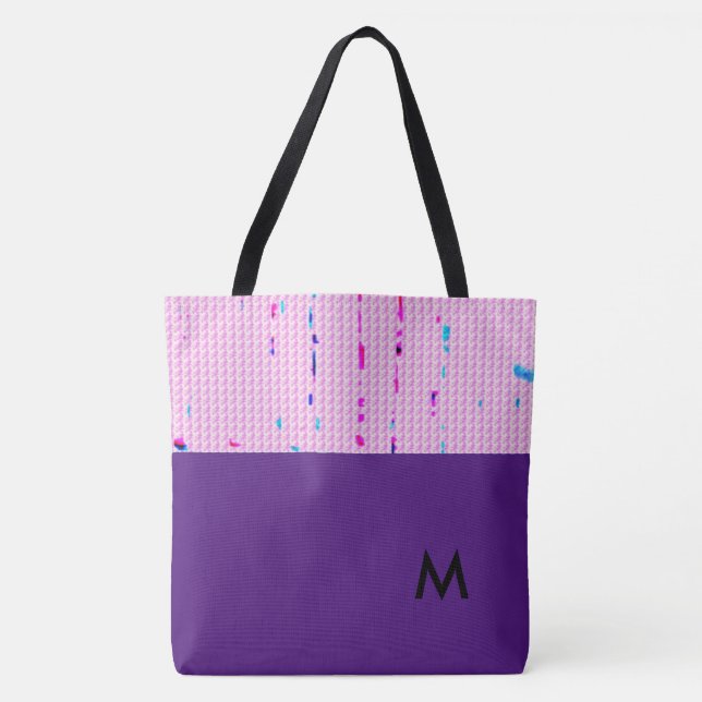 Abstract sprinkles Tote Bag (Front)