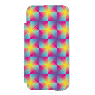 Abstract square vector mosaic incipio watson™ iPhone 5 wallet case