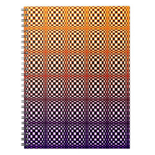 Abstract Squares 10 Notebook