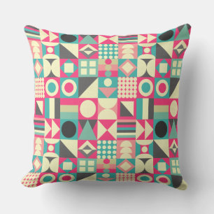 Abstract Squares 110419 Cushion