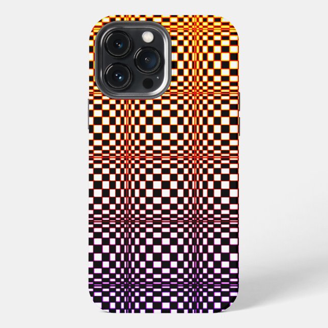 Abstract Squares 3 iPhone Case (Back)