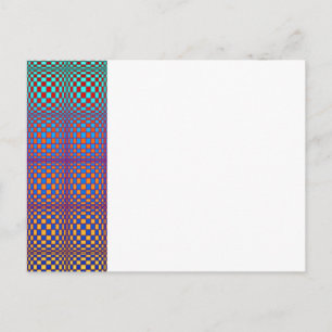 Abstract Squares 3 Postcard