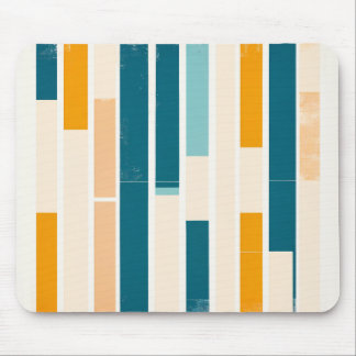 abstract squares in list of light colors mouse mat