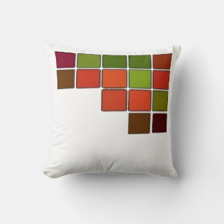 Abstract Squares Pillow