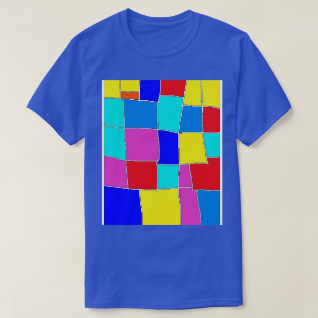 abstract squares T-Shirt (Design Front)