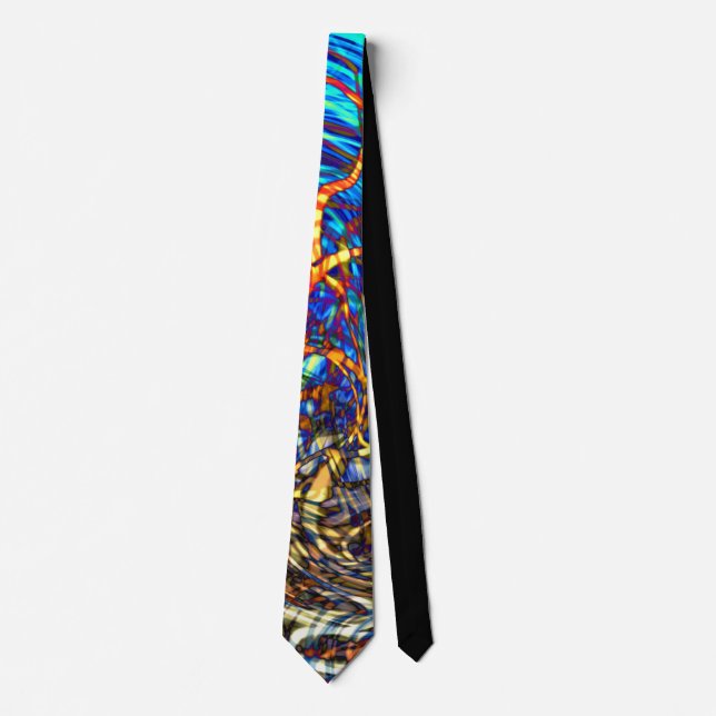 Abstract Stained Glass - Neck Tie (Front)