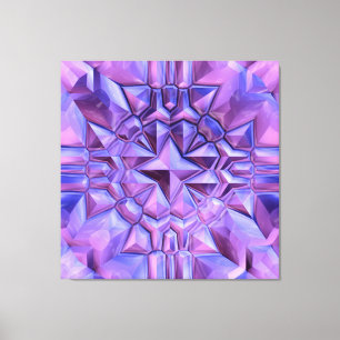 Abstract Star Canvas Print