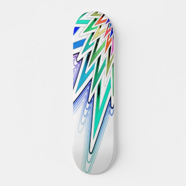 Abstract Star Skateboard (Front)