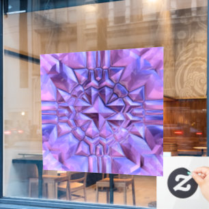 Abstract Star Window Cling