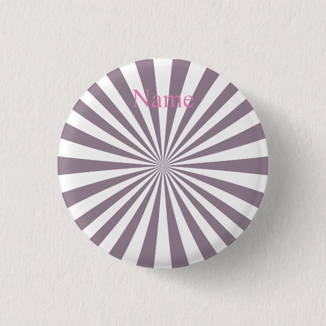 Abstract Starburst Thunder_Cove  3 Cm Round Badge (Front)