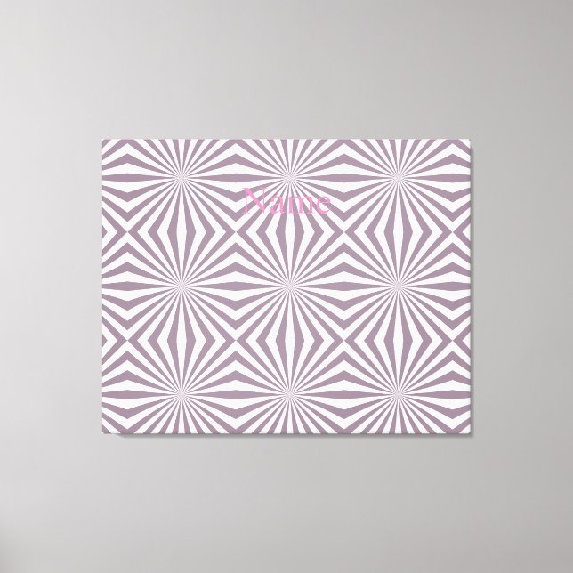 Abstract Starburst Thunder_Cove Canvas Print (Front)