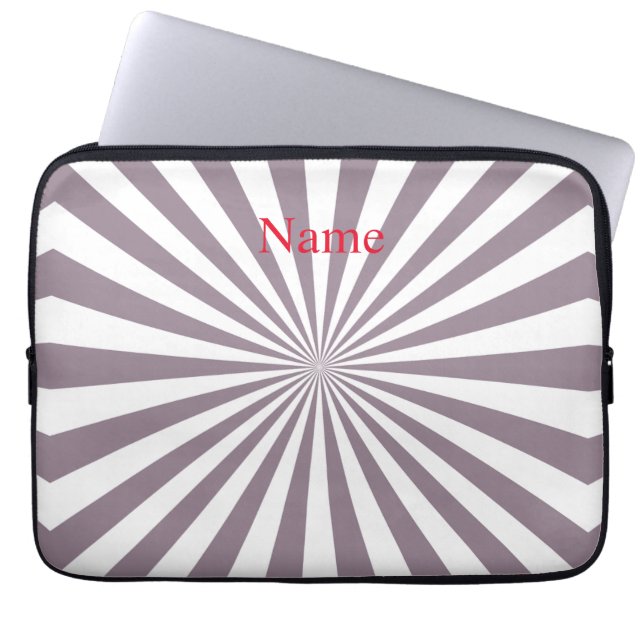 Abstract Starburst Thunder_Cove Laptop Sleeve (Front)