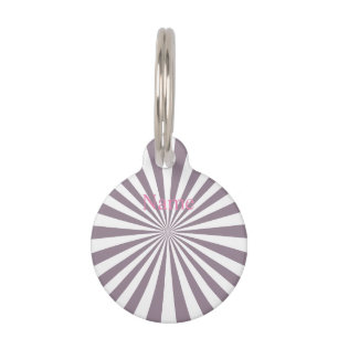 Abstract Starburst Thunder_Cove Pet Tag