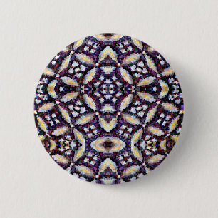 Abstract Stars 6 Cm Round Badge