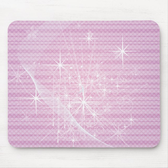 Abstract Stars Mouse Mat (Front)