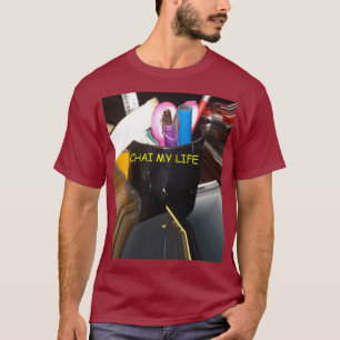 Abstract Still Life Tea Mug Office Stationary Art T-Shirt