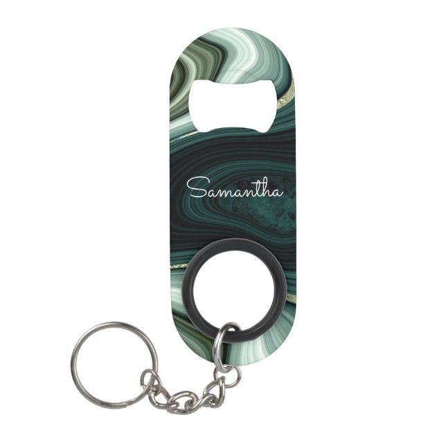 Abstract Stone Swirl Custom Name (Front)
