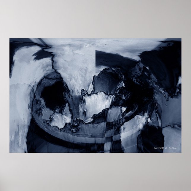 Abstract Storm Poster (Front)