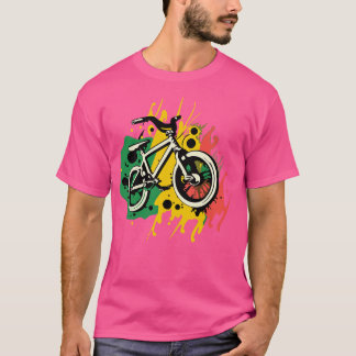 abstract street art graffiti cycling bmx T-Shirt