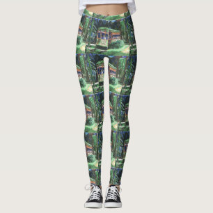 Abstract Streetcar style, Leggings
