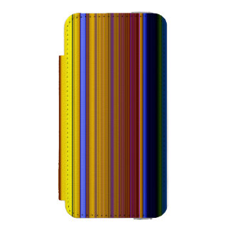 Abstract Stripes Design 1 Incipio Watson™ iPhone 5 Wallet Case