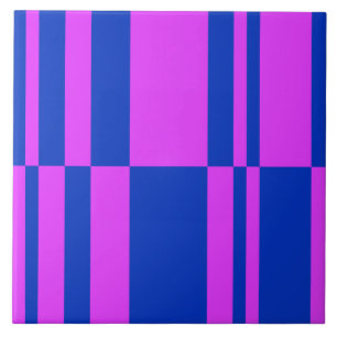 Abstract Stripes (Large Scale) Tile