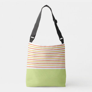 abstract stripes modern art crossbody bag
