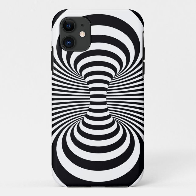 Abstract  Stripes  Shape Circles Case-Mate iPhone Case (Back)