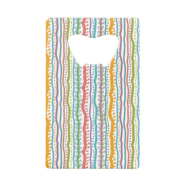 Abstract Stripes Vertical Pattern (Front)
