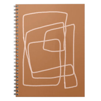 Abstract Strokes Notebook