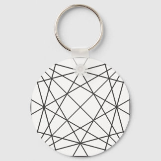 Abstract structure key ring