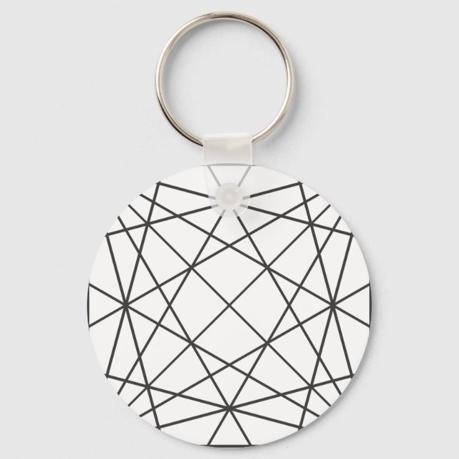 Abstract structure key ring (Front)