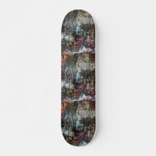 Abstract Style Skateboard