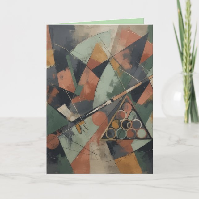 Abstract Styled  Invitation (Front)