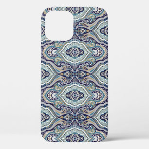 Abstract Suitable Fabric Wallpaper Design iPhone 12 Case