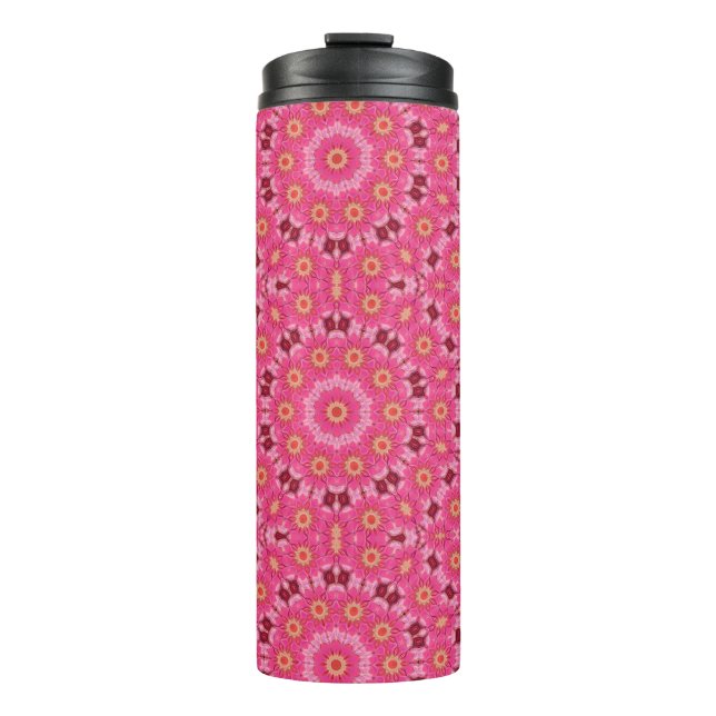 abstract summer thermal tumbler (Front)
