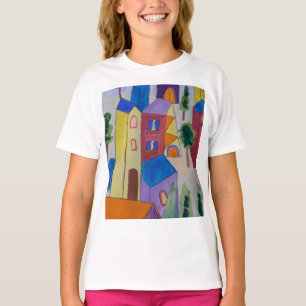 Abstract Summer Village T-Shirt