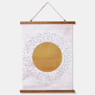 Abstract sun hanging tapestry