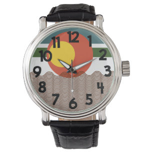 Abstract Sundown  Watch