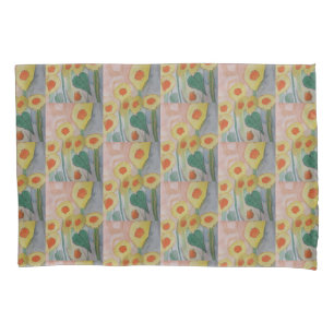 Abstract Sunflowers Pillowcase