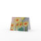 Abstract Sunflowers Thank You Card