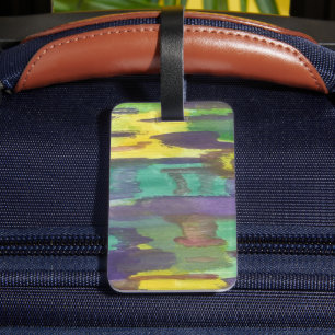 Abstract Sunrise  Luggage Tag