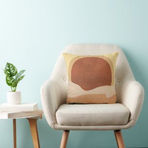 Abstract Sunrise, minimalism, Cushion