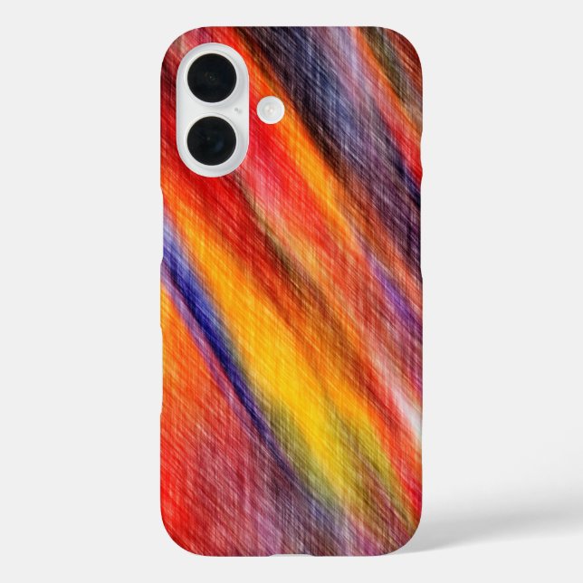 Abstract Sunset iPhone Case (Back)
