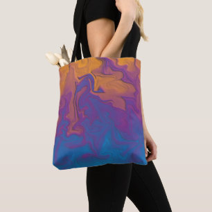 Abstract Sunset Tote Bag