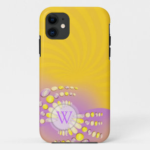 Abstract Sunshine Swirl iPhone Case-Mate 11 Case