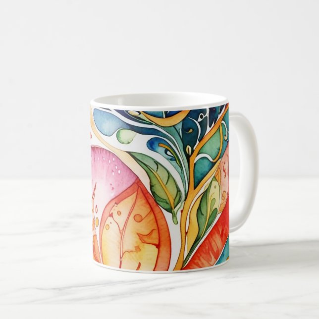 Abstract surface artwork 1207 - Coffee Mug (Front Right)